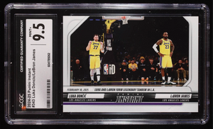 Luka Doncic/LeBron James 2024-25 Panini Instant #343 (CGC 9.5)