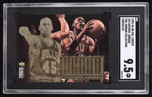Michael Jordan 1995-96 Collector's Choice Jordan Collection #JC4 (SGC 9.5)