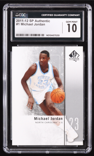 Michael Jordan 2011-12 SP Authentic #1 (CGC 10)