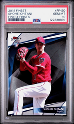 Shohei Ohtani 2018 Finest Finest Firsts #FF-SO (PSA 10) authentic-signatures