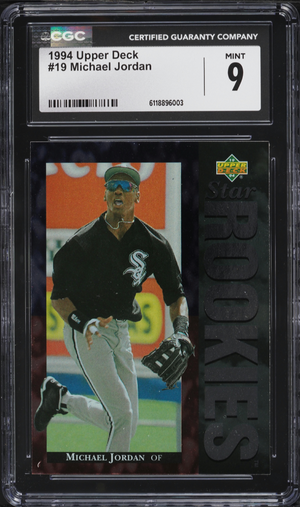 1994 Upper Deck Michael Jordan ROOKIE #19 (CGC 9)