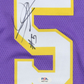 Maillot Authentique Los Angeles Lakers Exterieur signe par Deandre Ayton et certifie par PSA