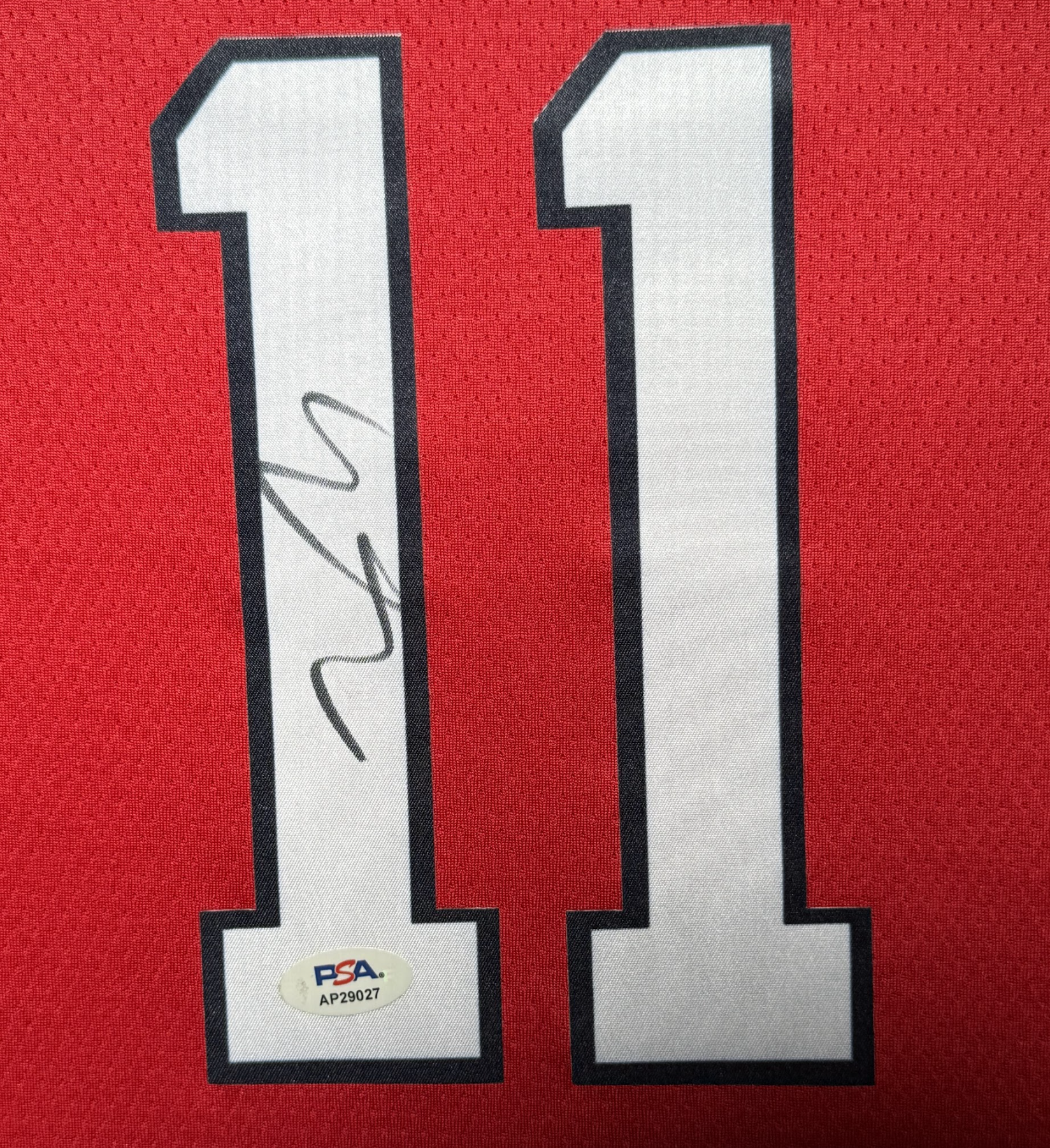 Maillot Authentique Miami Heat signe par Jaime Jaquez Jr. certifie par PSA authentic-signatures