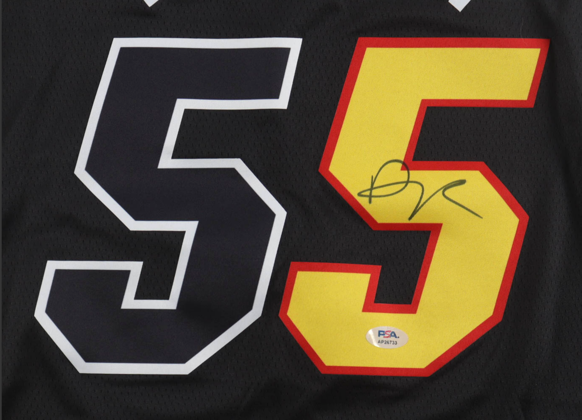 Maillot Authentique Miami Heat signe par Duncan Robinson certifie par PSA authentic-signatures