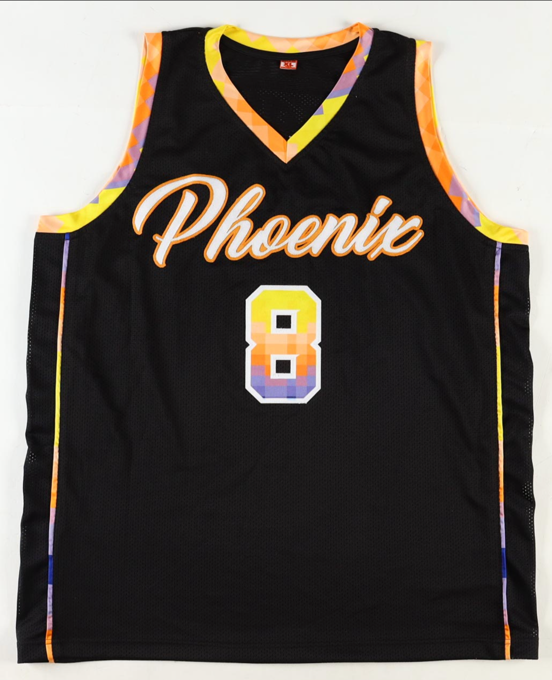 Maillot Custom Exterieur Phoenix Suns signe par Jayson Allen certifie par Beckett authentic-signatures