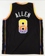 Maillot Custom Exterieur Phoenix Suns signe par Jayson Allen certifie par Beckett authentic-signatures