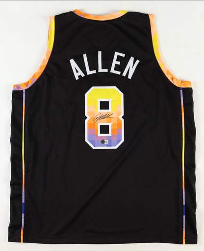 Maillot Custom Exterieur Phoenix Suns signe par Jayson Allen certifie par Beckett authentic-signatures