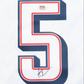 Maillot Authentique Domicile Team USA Edition Jeux Olympiques Paris 2024 signe par Anthony Edwards certifie par PSA authentic-signatures
