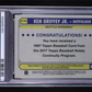 Ken Griffey Jr. 2017 Topps '87 Topps Silver Pack Chrome #87KG (PSA 10) authentic-signatures Trading Cards Authentic Signat...