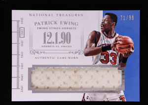 Patrick Ewing 2014-15 Panini National Treasures Timelines #TPE #71/99