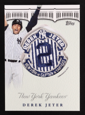 Derek Jeter 2020 Topps Update Jeter's Final Season Commemorative Patches #JFPDJ3 authentic-signatures