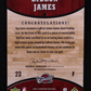 LeBron James 2006-07 Upper Deck Hardcourt Game Floor #14