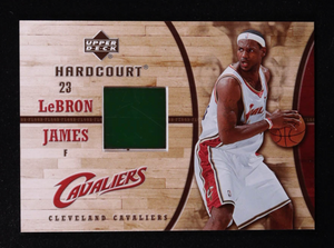 LeBron James 2006-07 Upper Deck Hardcourt Game Floor #14