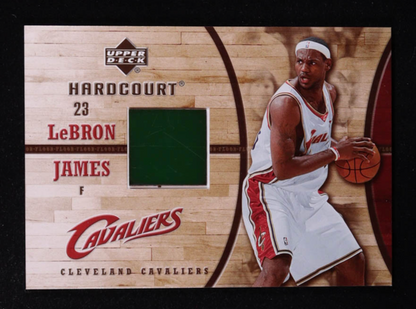 LeBron James 2006-07 Upper Deck Hardcourt Game Floor #14