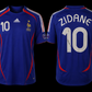 Zinédine Zidane signed France 2006 World Cup jersey #10 Beckett certified