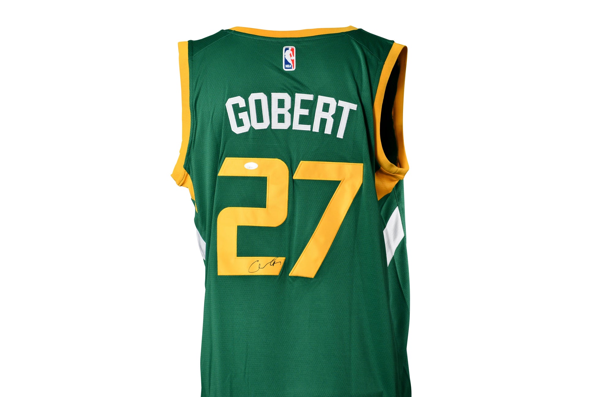 Maillot Authentique Exterieur Utah Jazz signe par Rudy Gobert certifie par JSA authentic-signatures