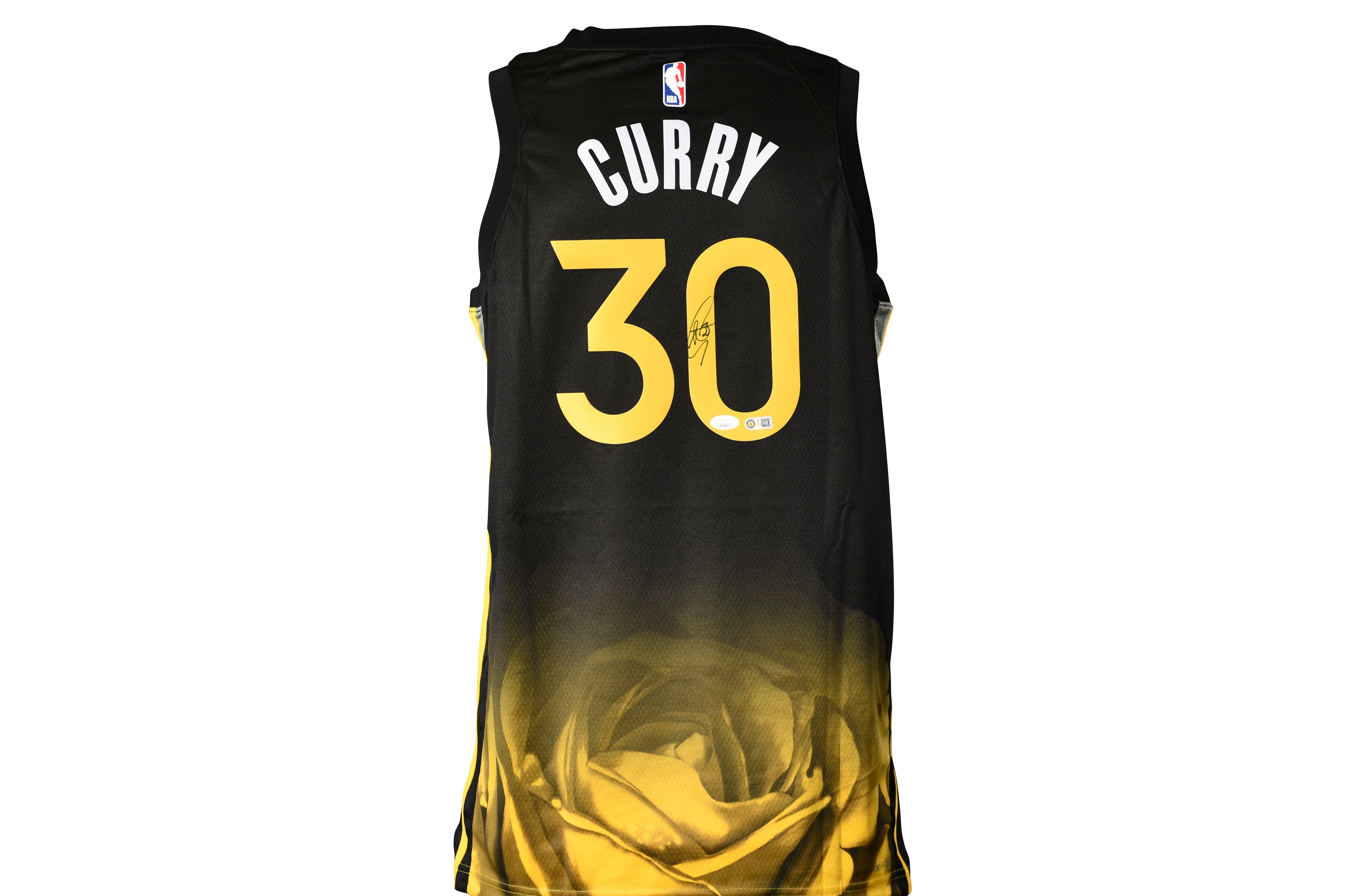 Stephen Curry Signed Warriors Authentic Nike Jersey