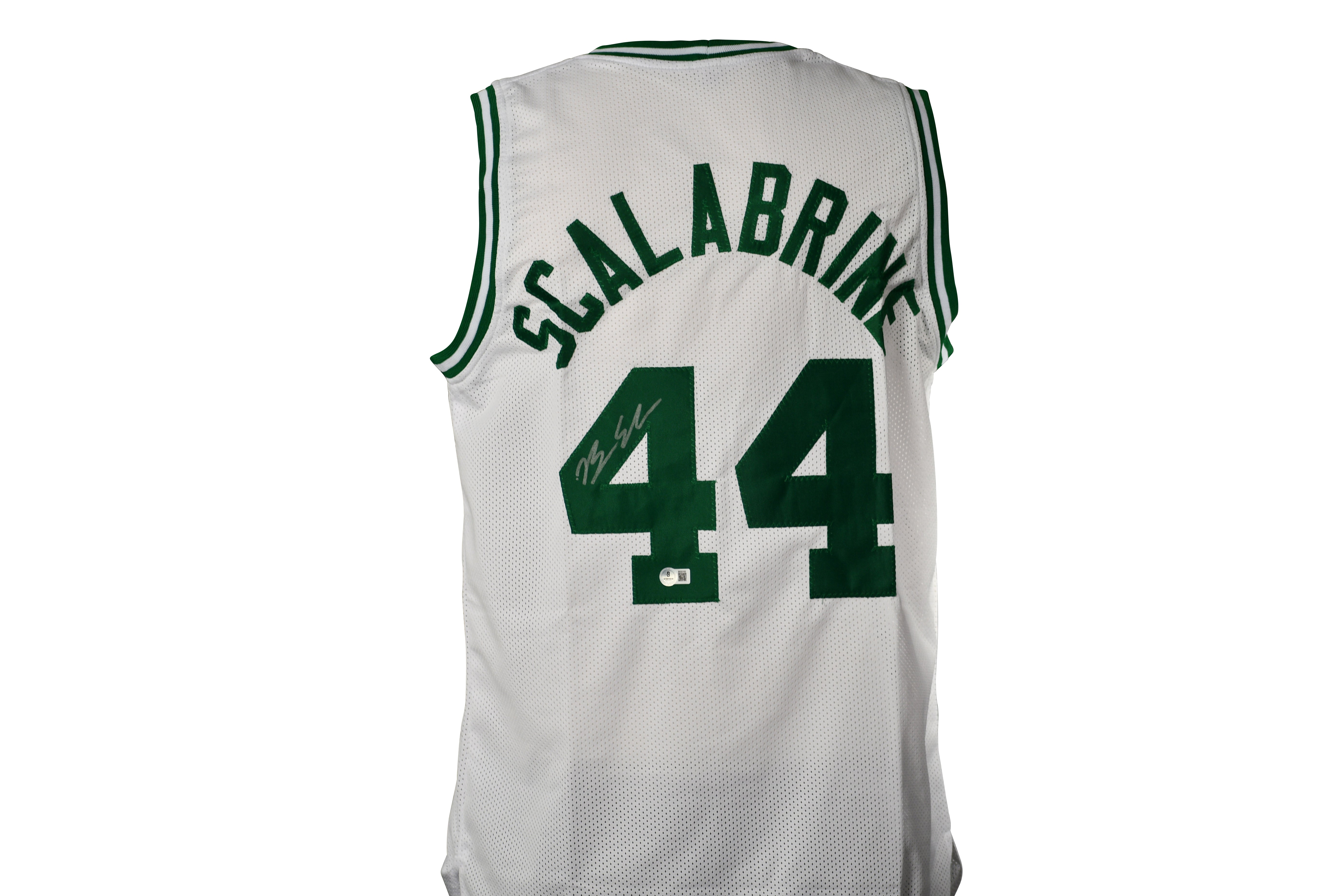 BRIAN SCALABRINE SIGNED CELTICS JERSEY