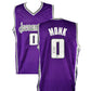MALIK MONK SIGNED KINGS JERSEY authentic-signatures