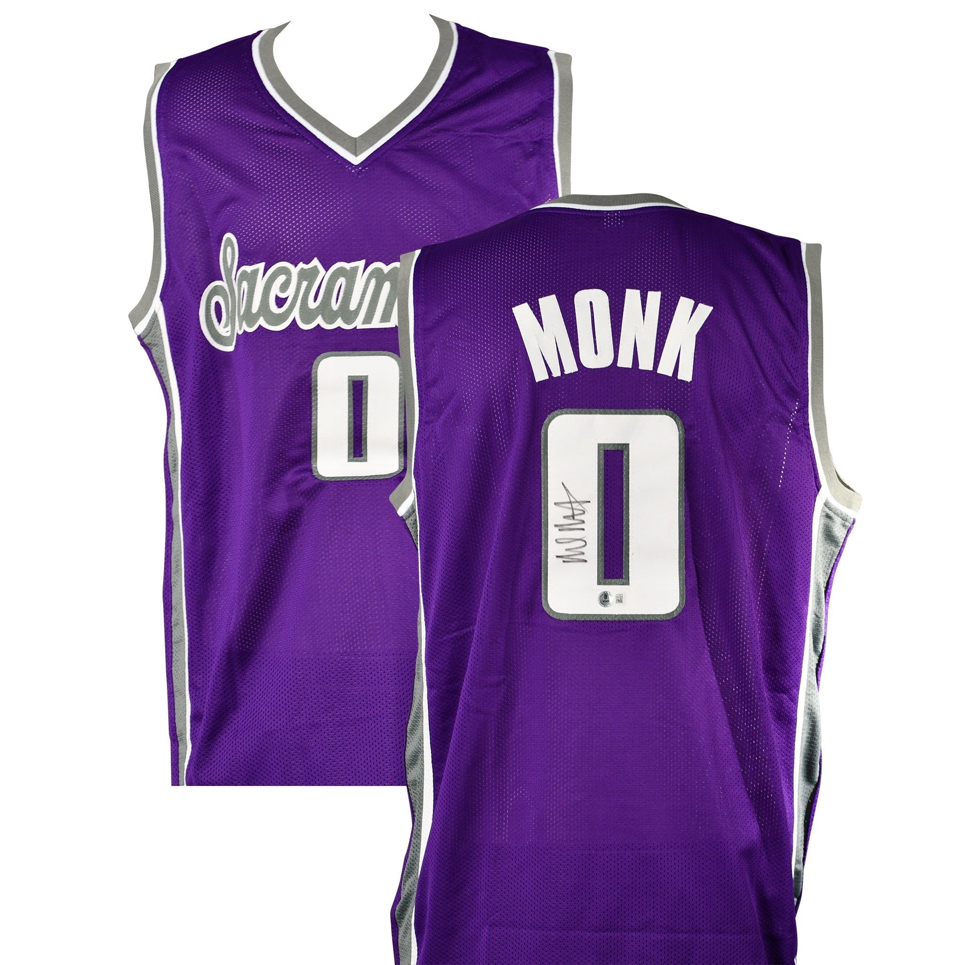 MALIK MONK SIGNED KINGS JERSEY authentic-signatures