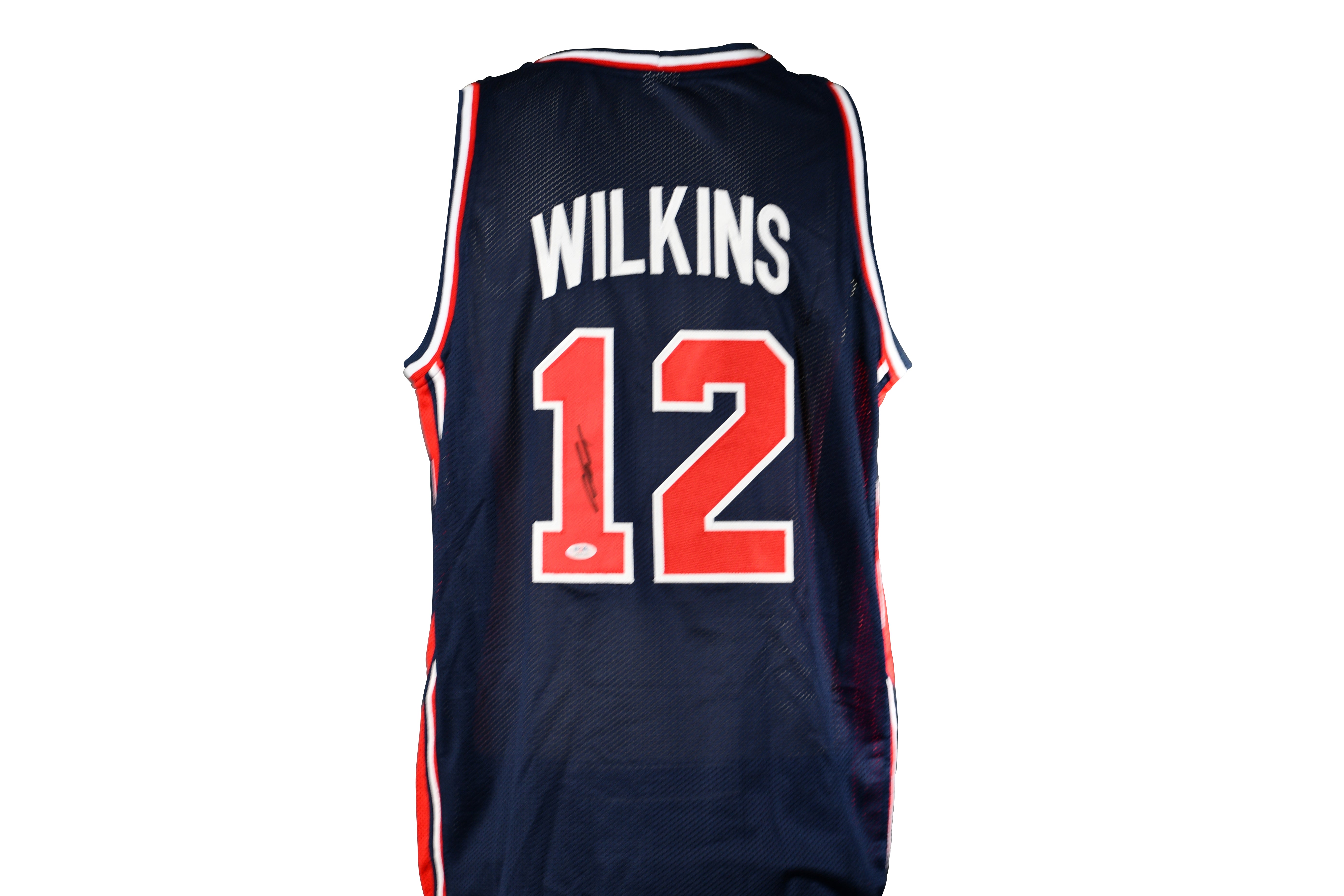 Dominique Wilkins signed Team USA jersey