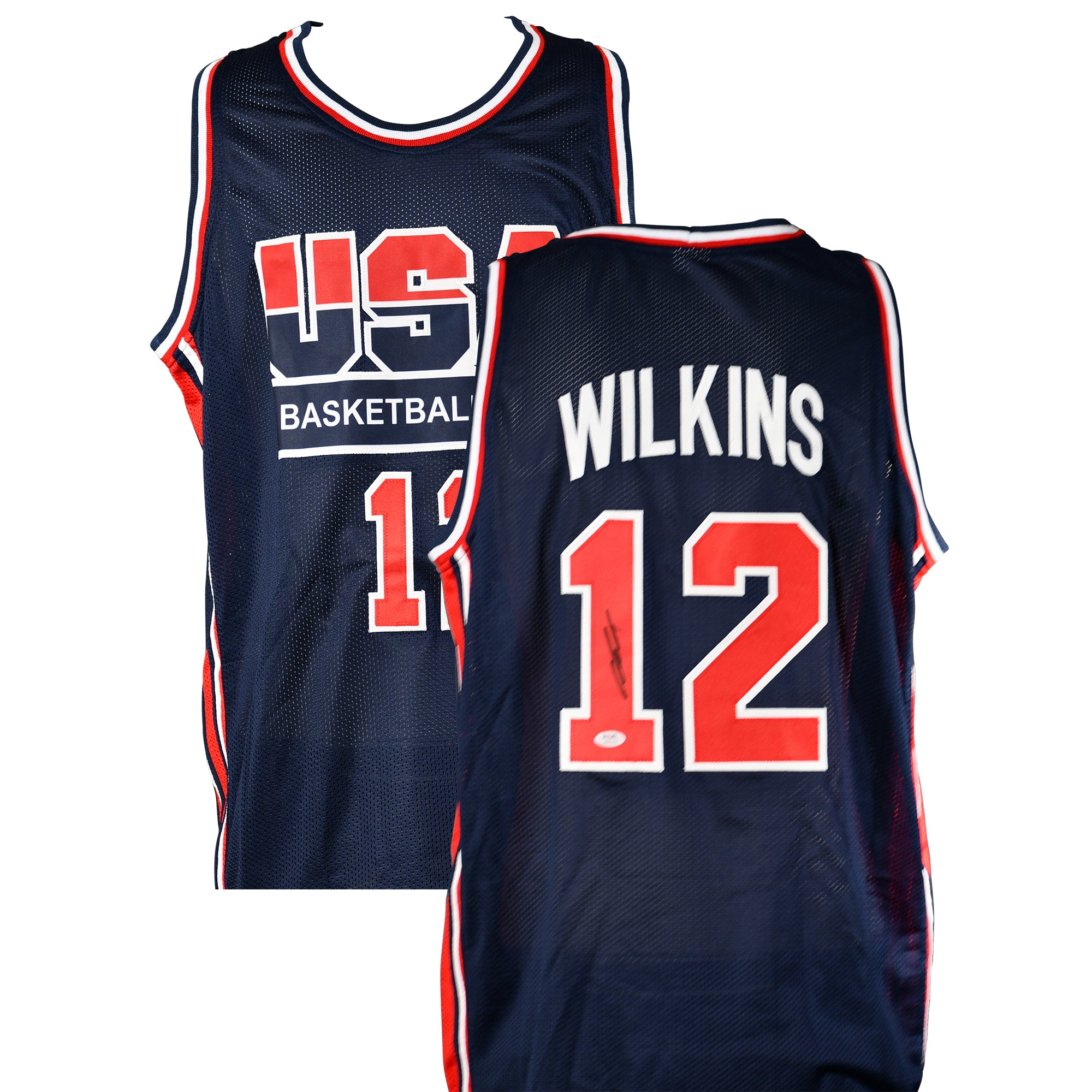 Dominique Wilkins signed Team USA jersey