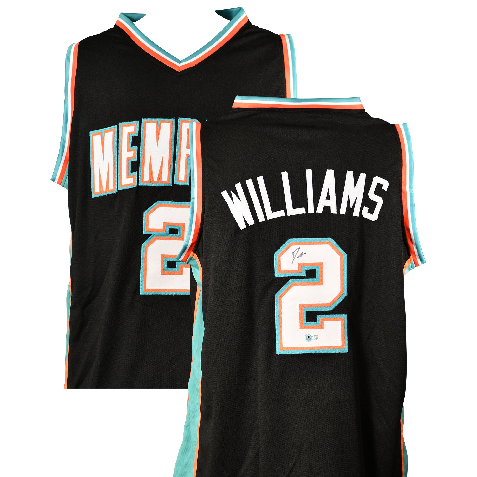 JASON WILLIAMS SIGNED GRIZZLIES JERSEY