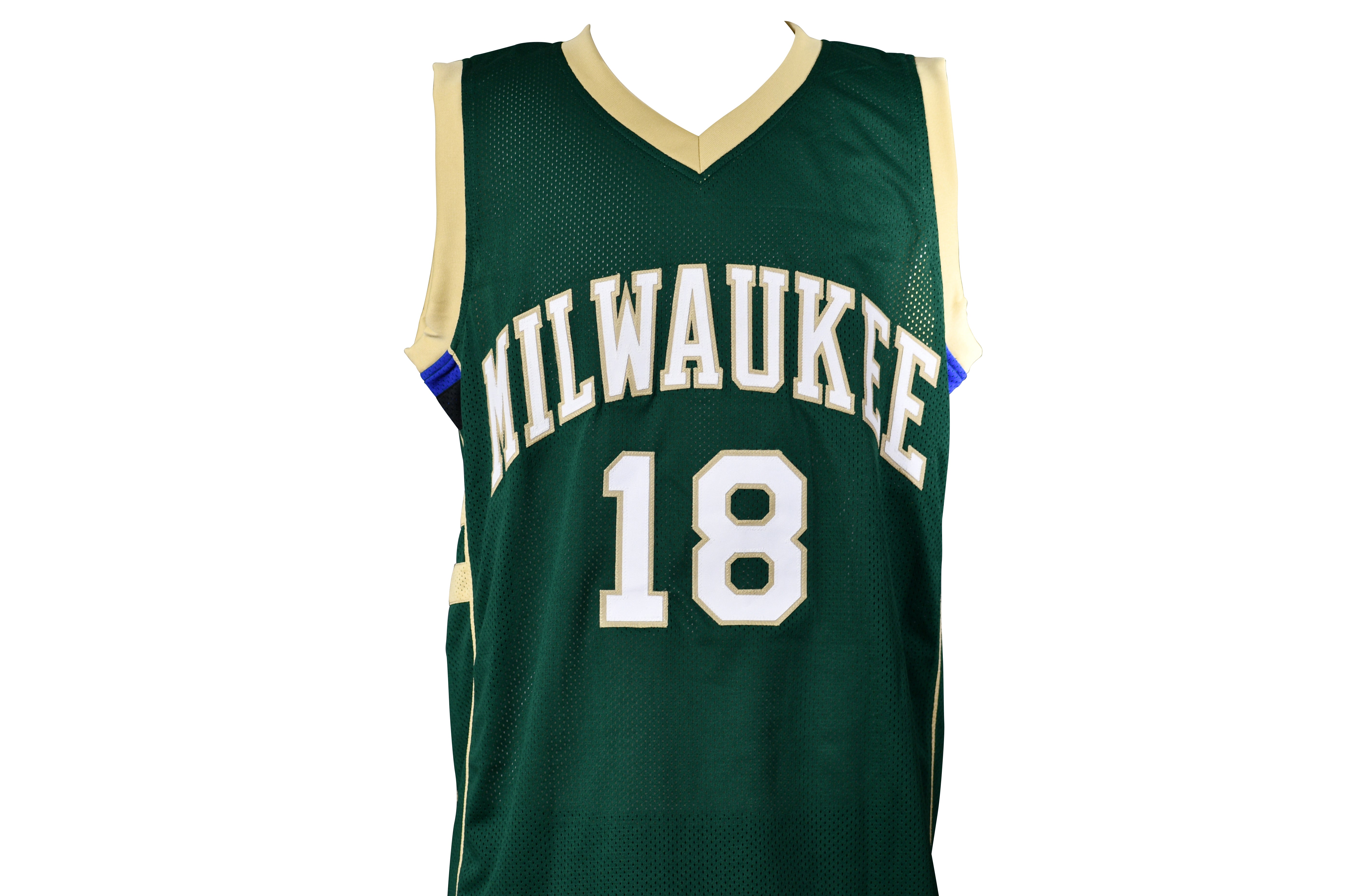 Kyle Kuzma Signed Bucks Jersey