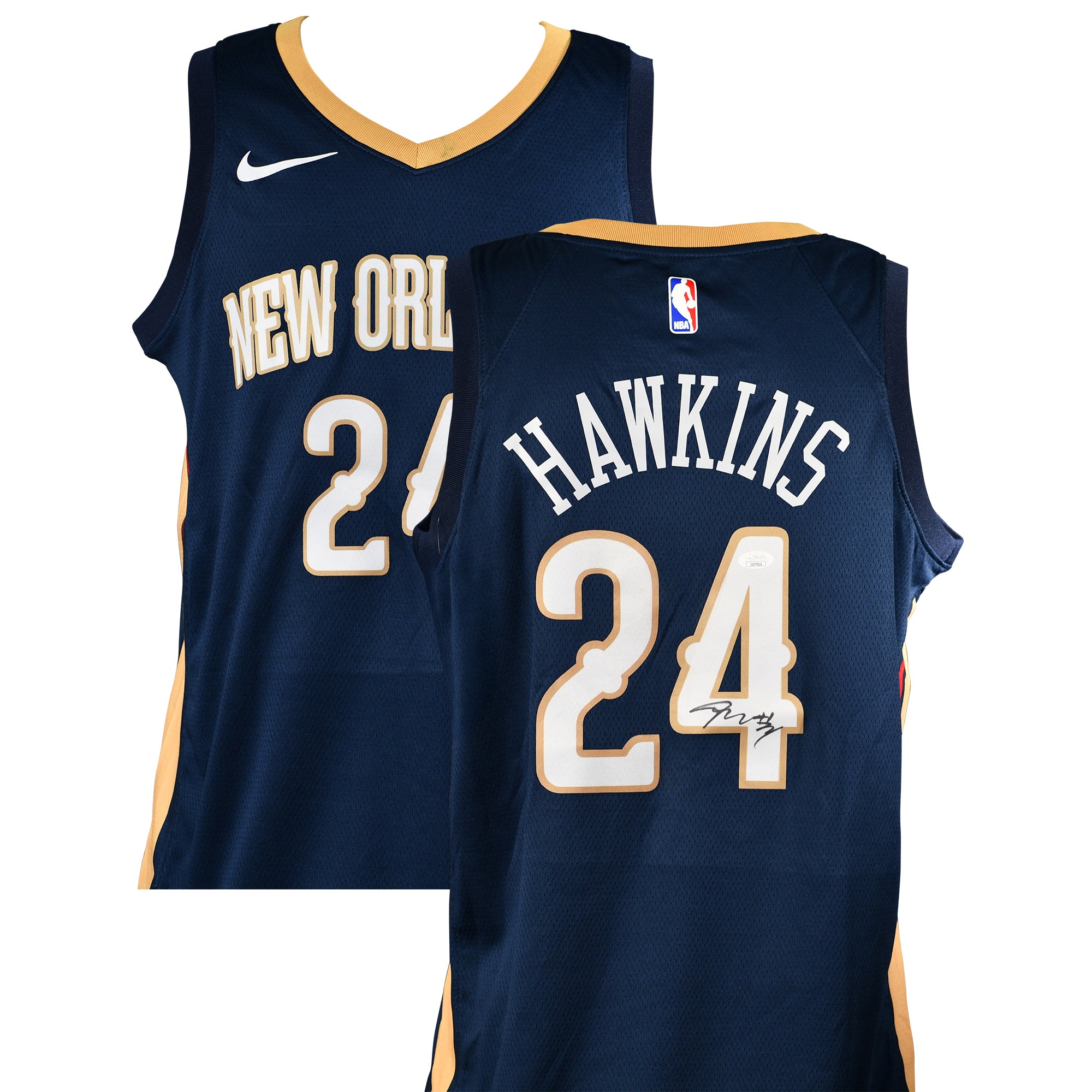 Jordan Hawkins Signed Pelicans Jersey
