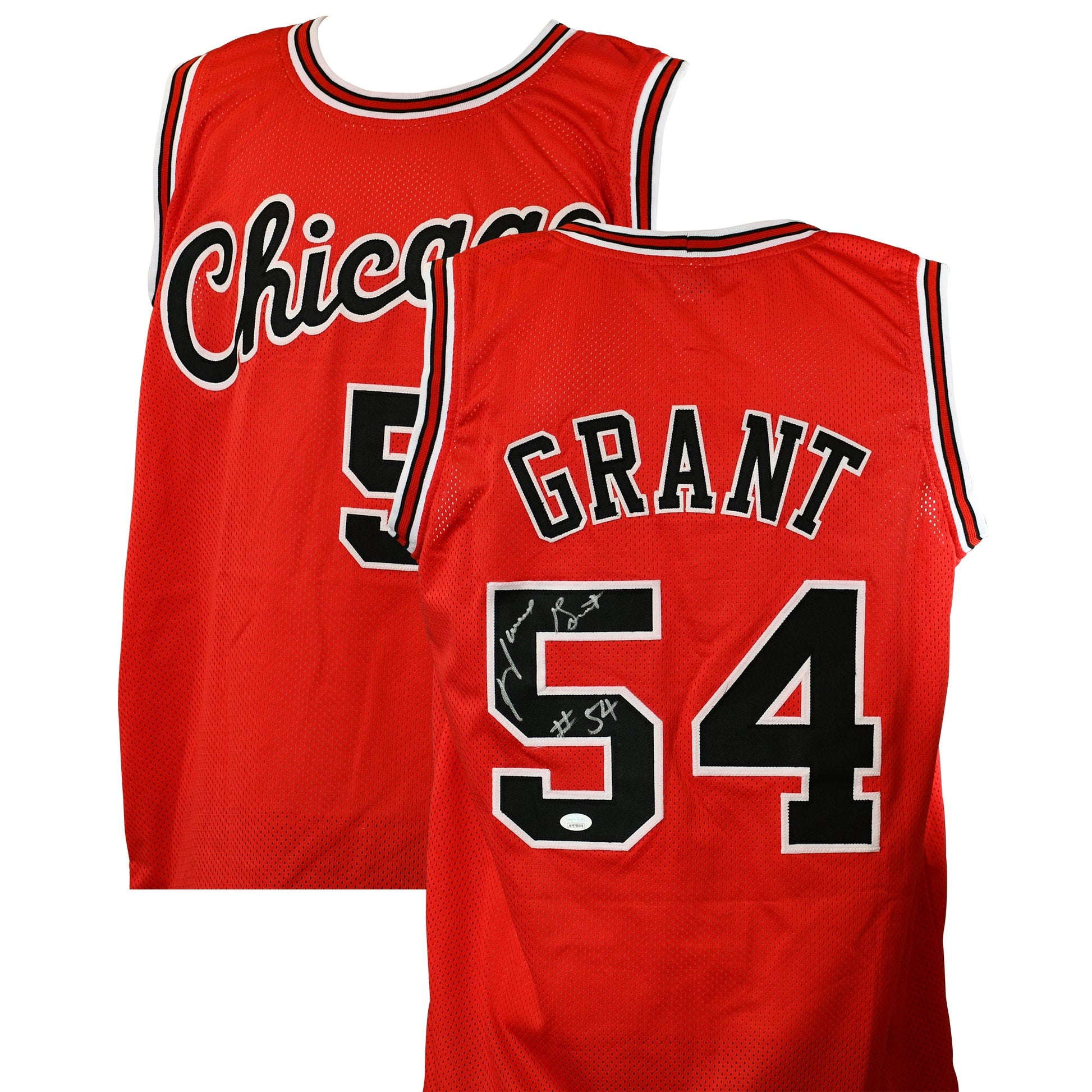 Horace Grant Signed Chicgo Bulls Jersey Certified by JSA authentic-signatures