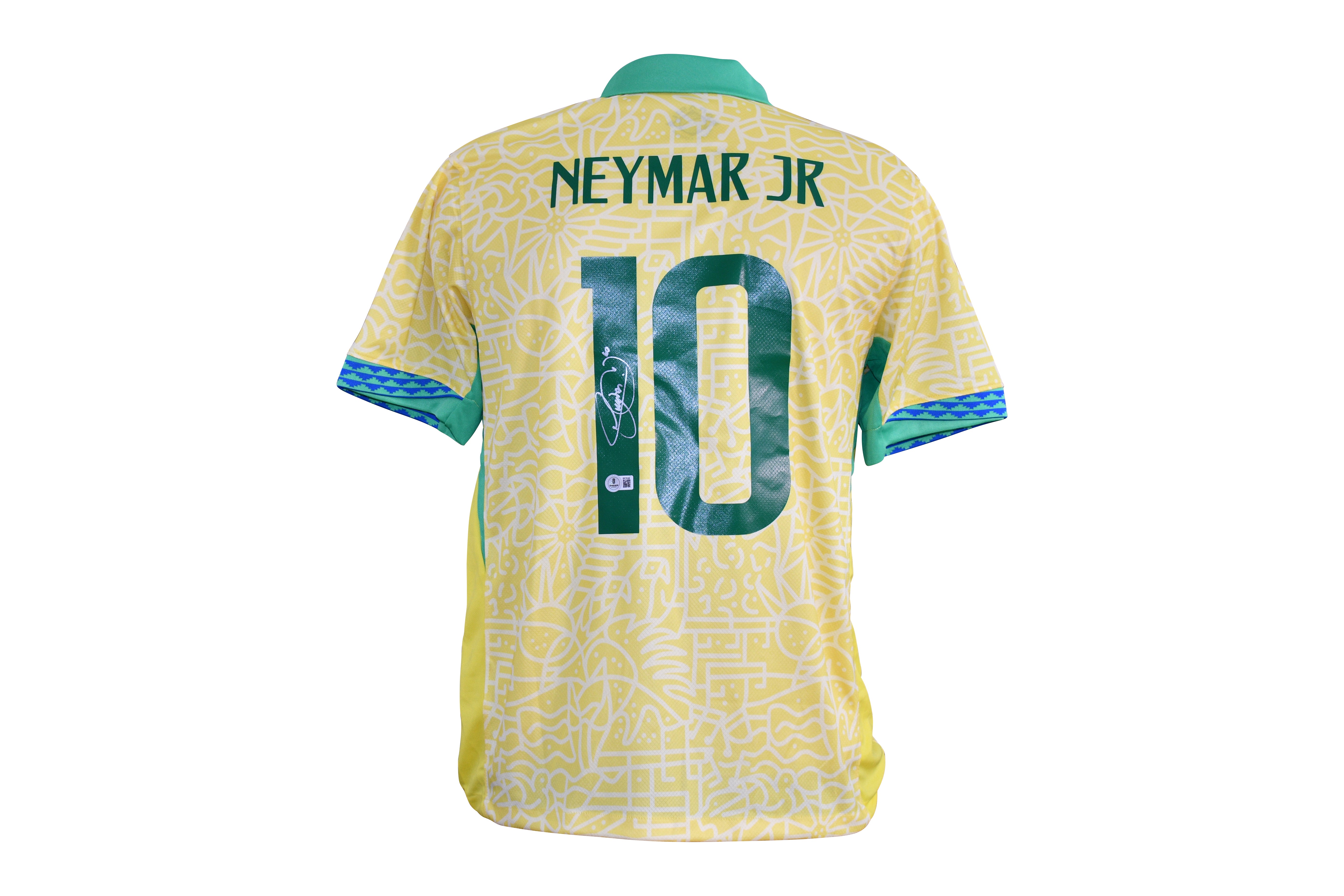 Neymar Jr. signed Brazil Nike Authentic Jersey