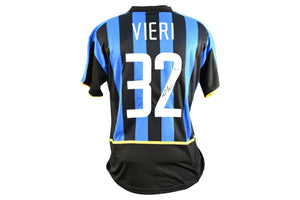 Christian Vieri Signed Inter Milan Authentic Jersey Certified by Beckett authentic-signatures