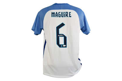 Harry Maguire Signed England Authentic Jersey Certified by Beckett authentic-signatures