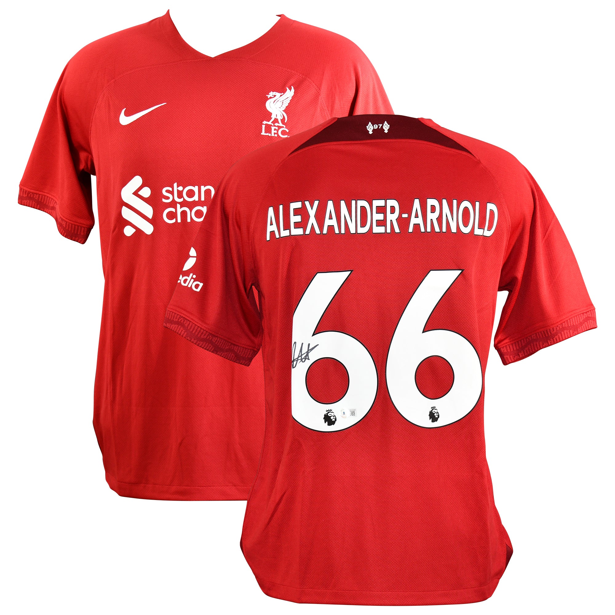 Trent Alexander-Arnold Signed Liverpool Nike Authentic Jersey