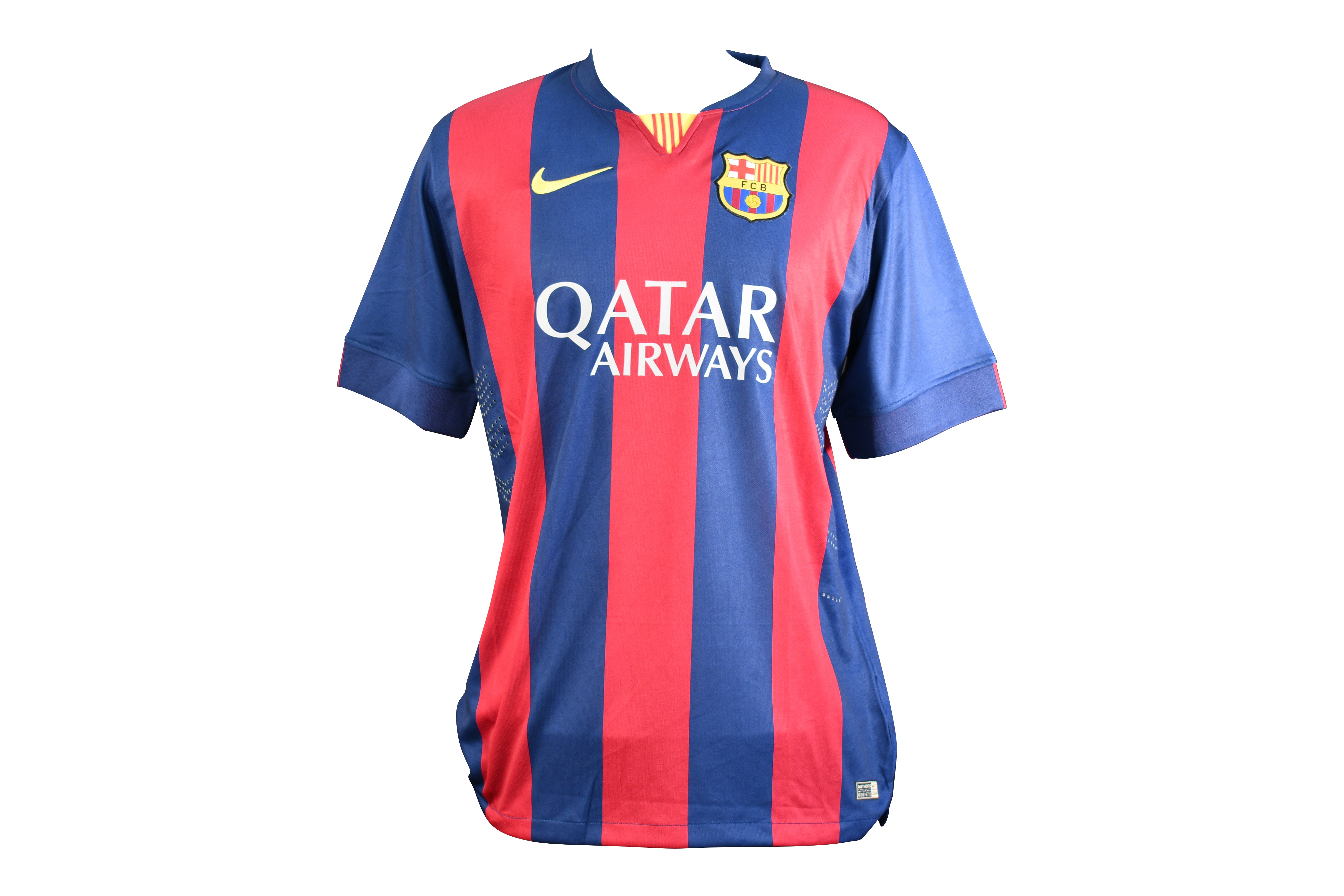 Javier Mascherano Signed Barcelona Nike Authentic Jersey