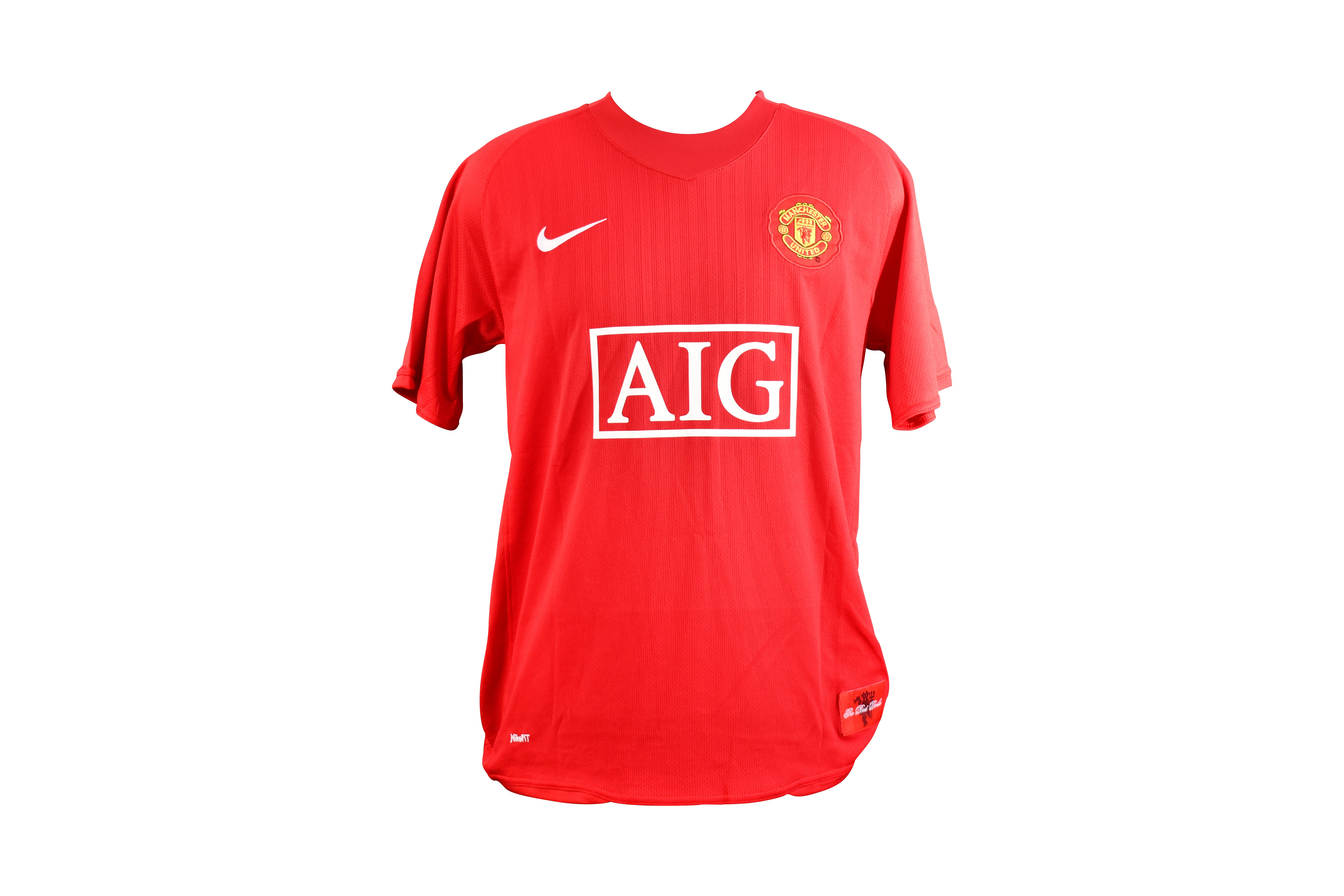 Wayne Rooney Signed Manchester United Nike Authentic Jersey
