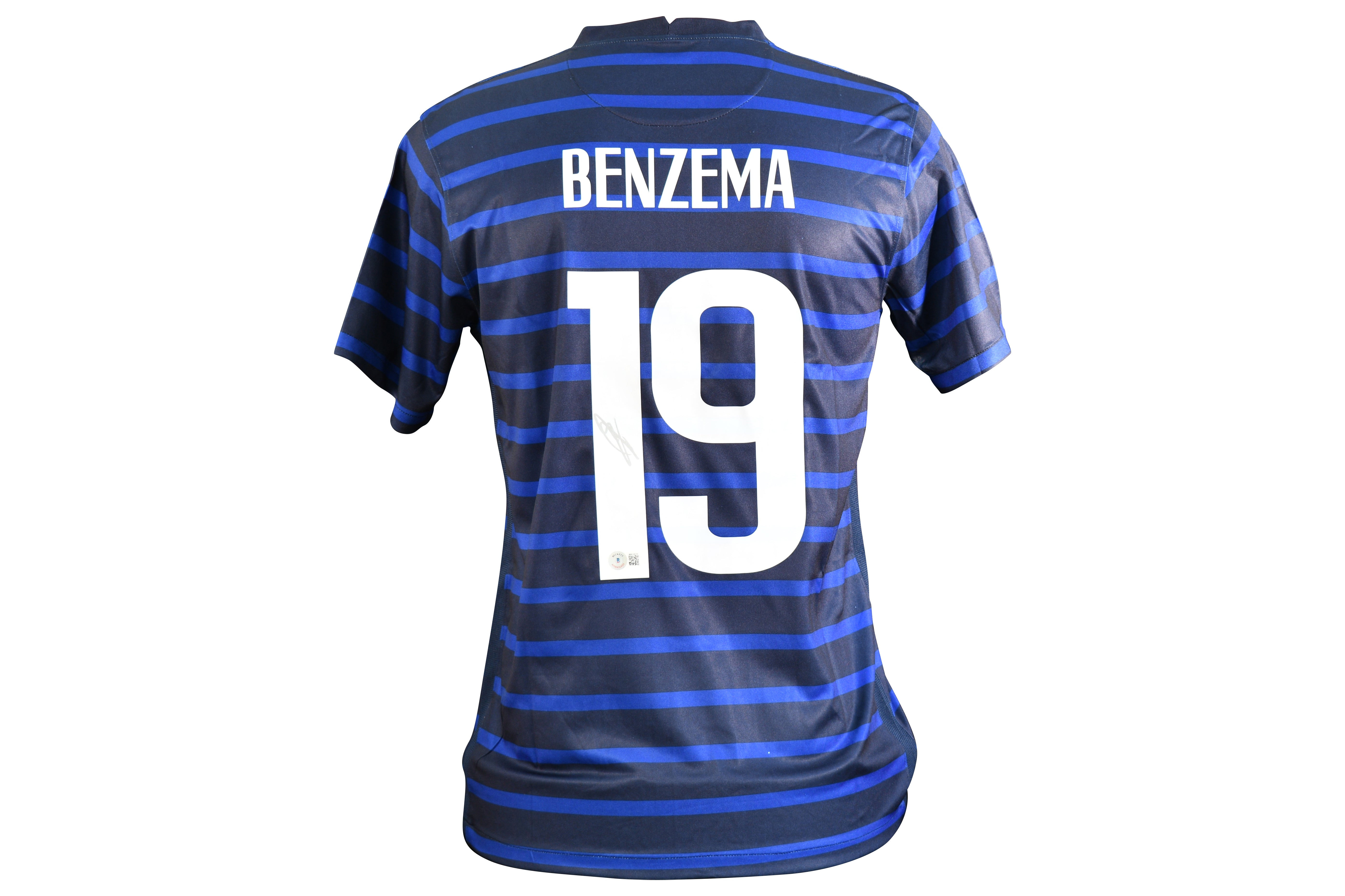Karim Benzema Signed France Jersey