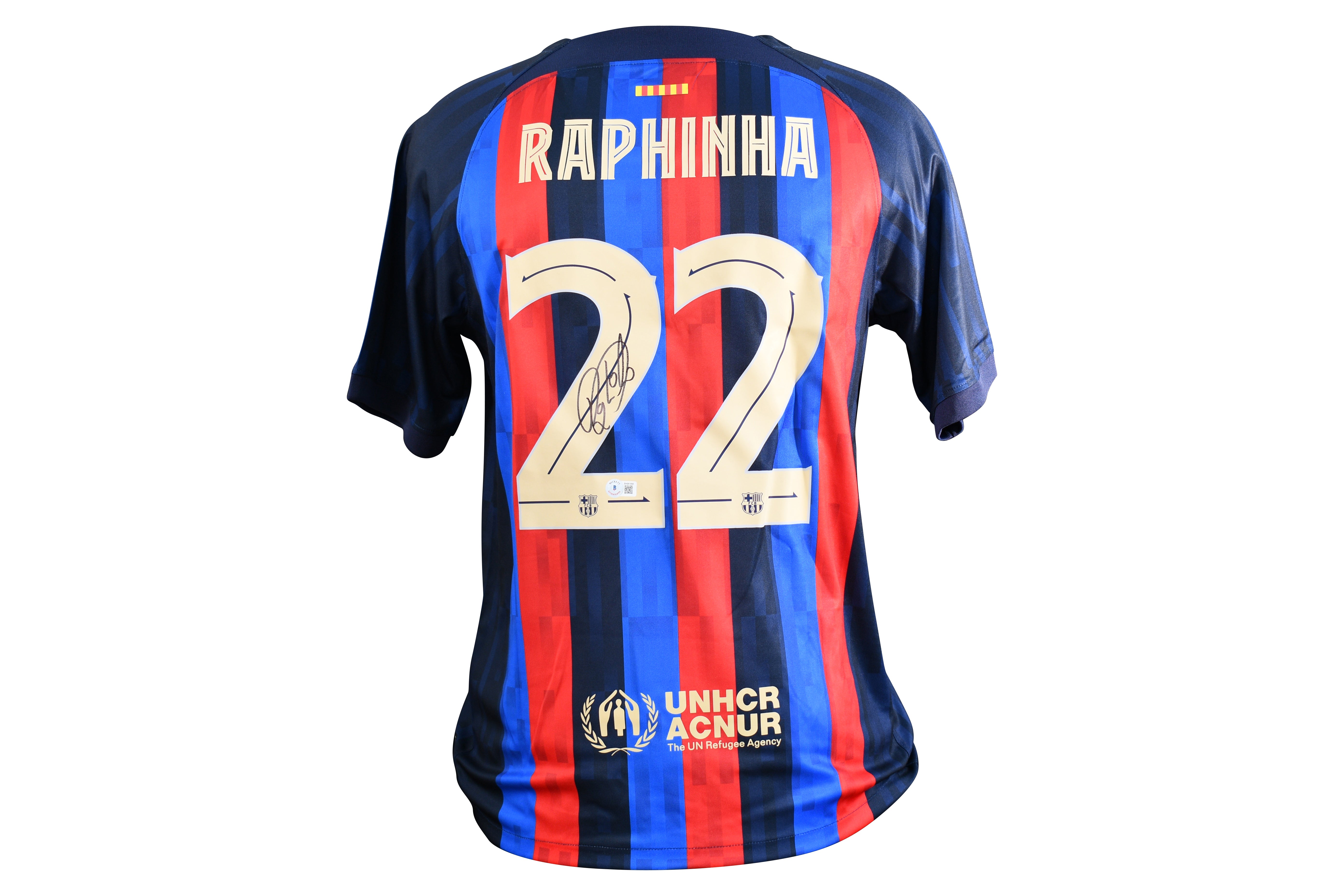 Raphinha Signed Barcelona Nike Authentic Jersey