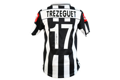 David Trezeguet Signed Juventus Lotta Authentic Jersey Certified by Beckett authentic-signatures