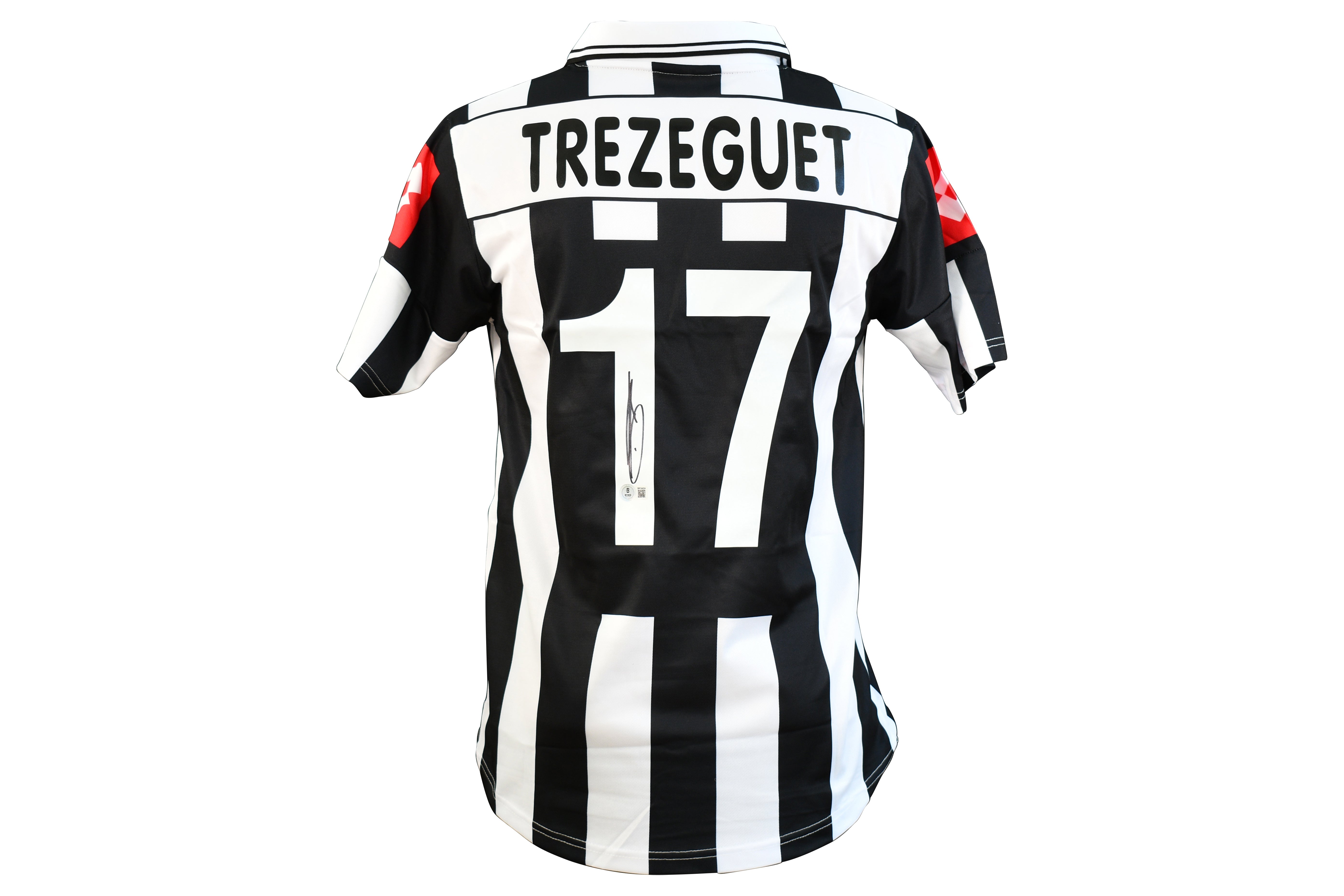 David Trezeguet Signed Juventus Lotta Authentic Jersey