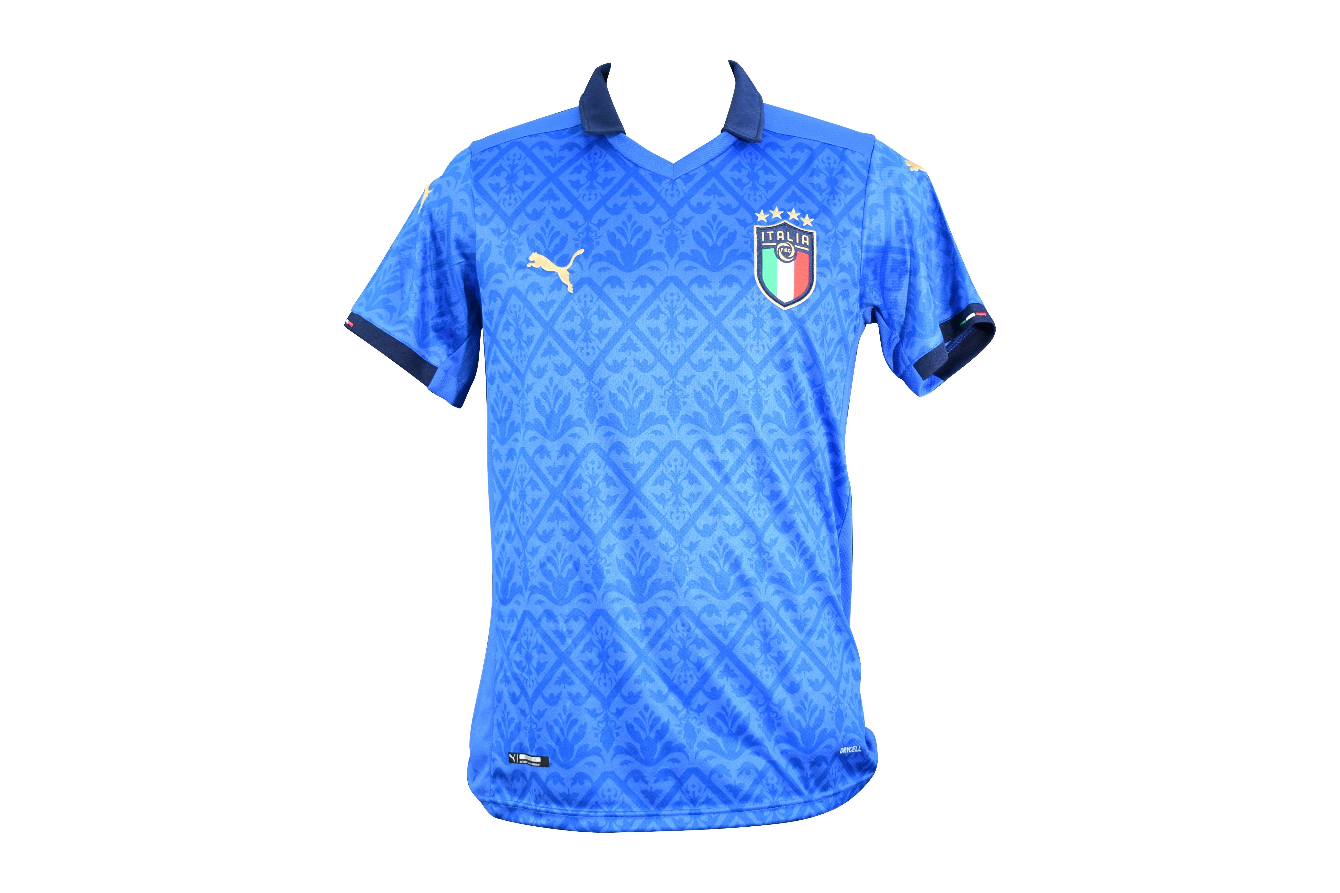 Giorgio Chiellini Signed Italy Puma Authentic Jersey