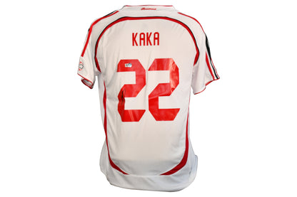 Kaka AC Milan  Signed Authentic Jersey Certified by Beckett from the 2007 Champions League Final authentic-signatures