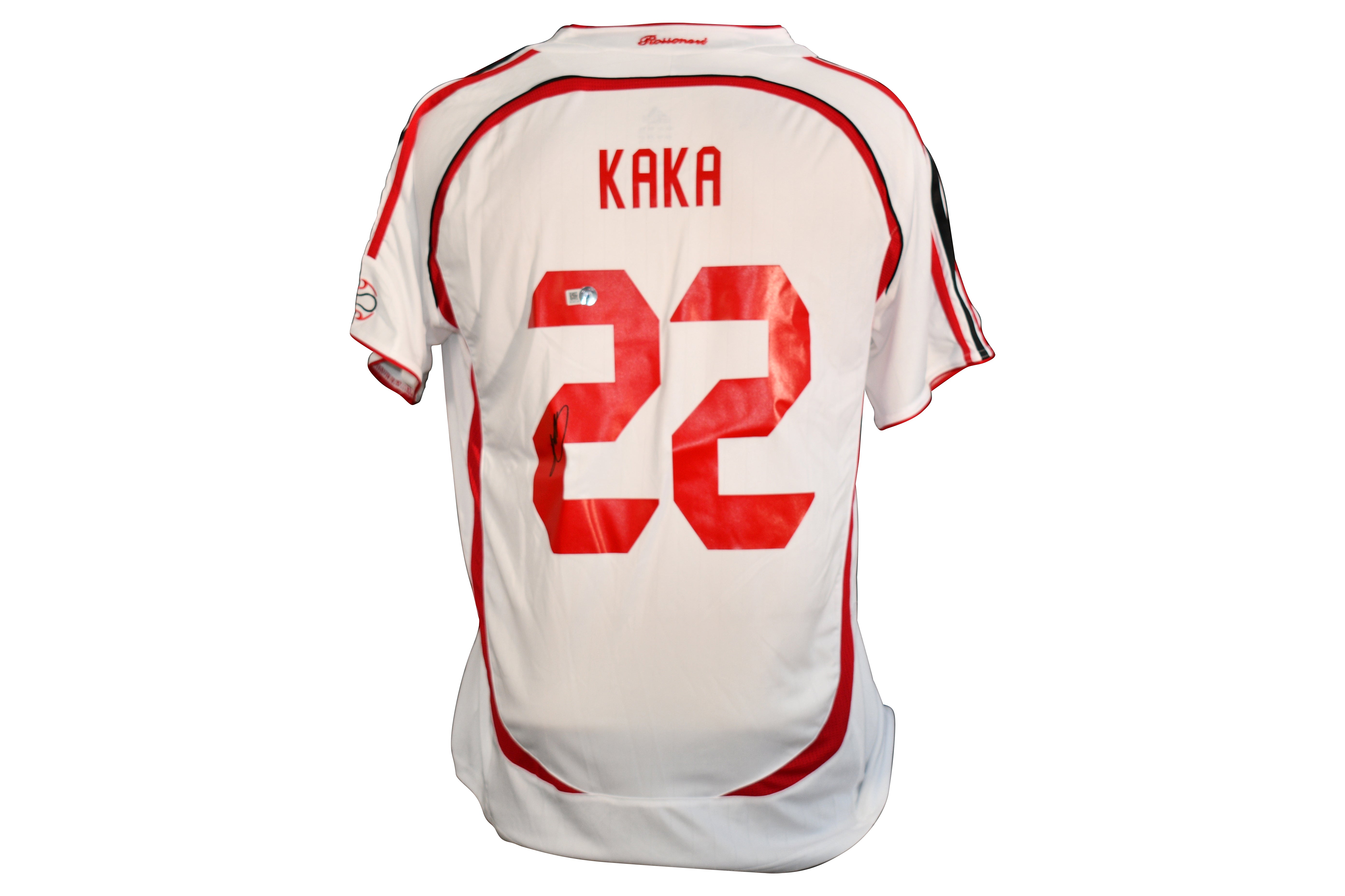 Kaka MILAN AC  Signed Adidas Authentic Jersey UCL Final 2007