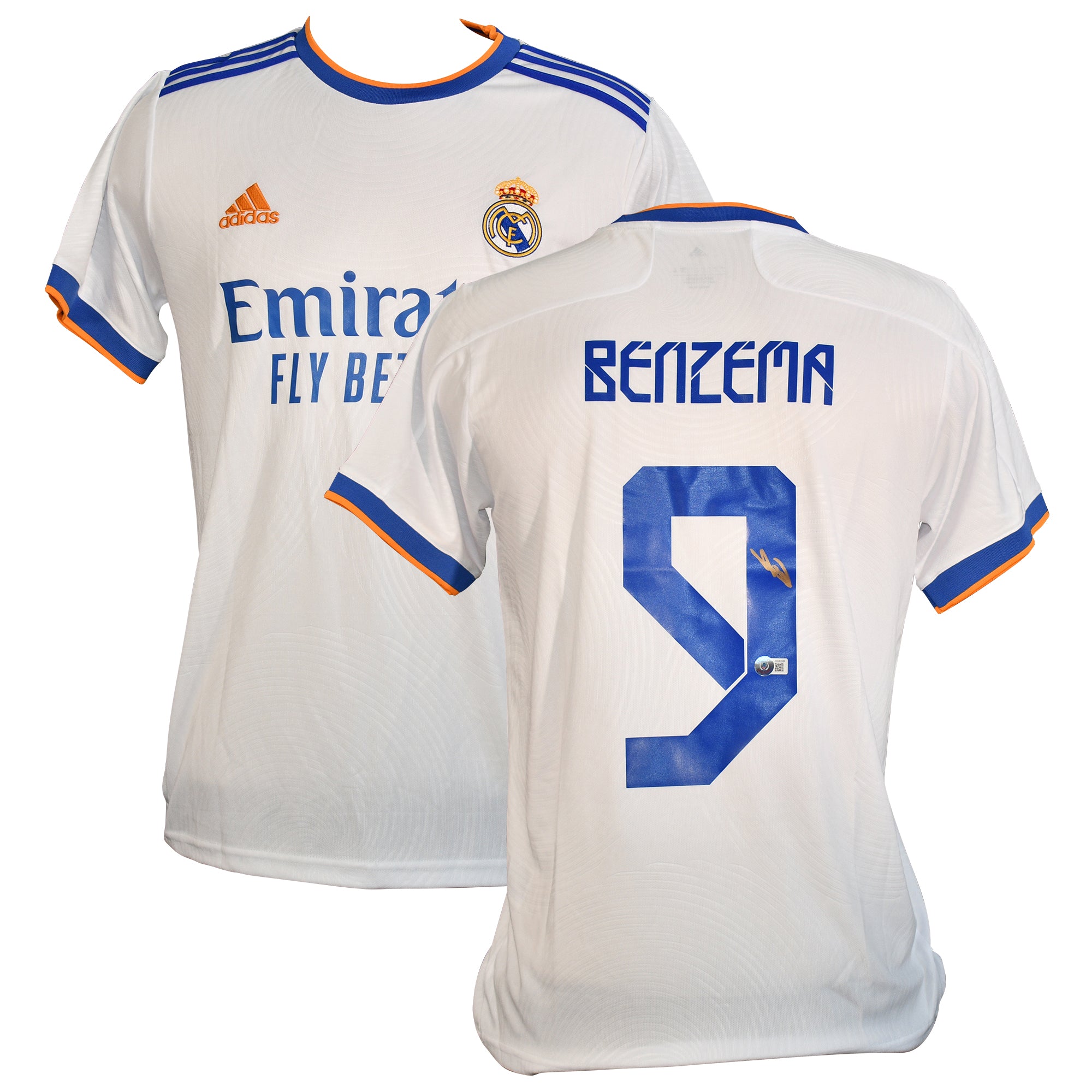 Karim Benzema Signed Real Madrid Authentic Jersey