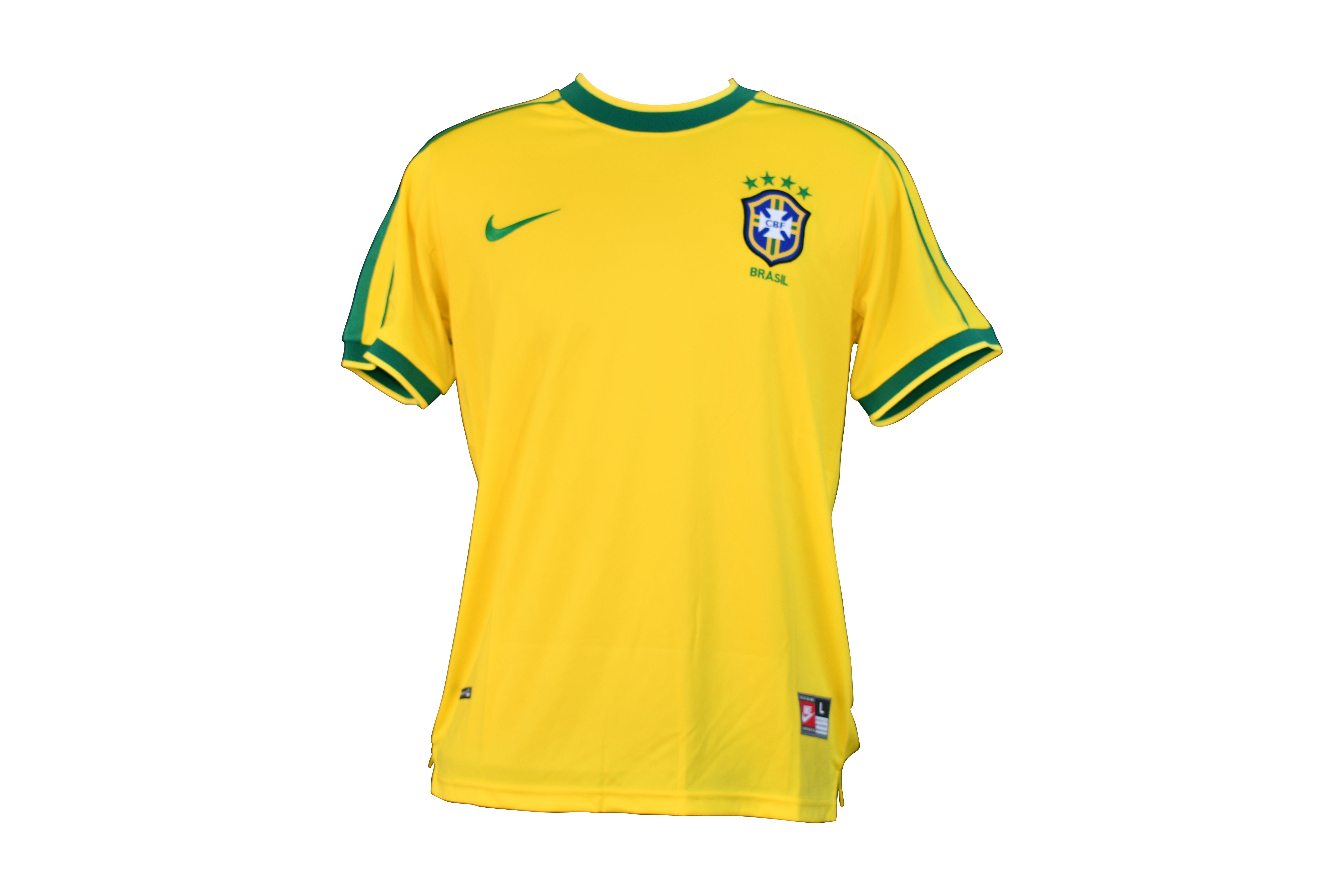 Roberto Carlos Signed Brazil Nike Authentic Jersey
