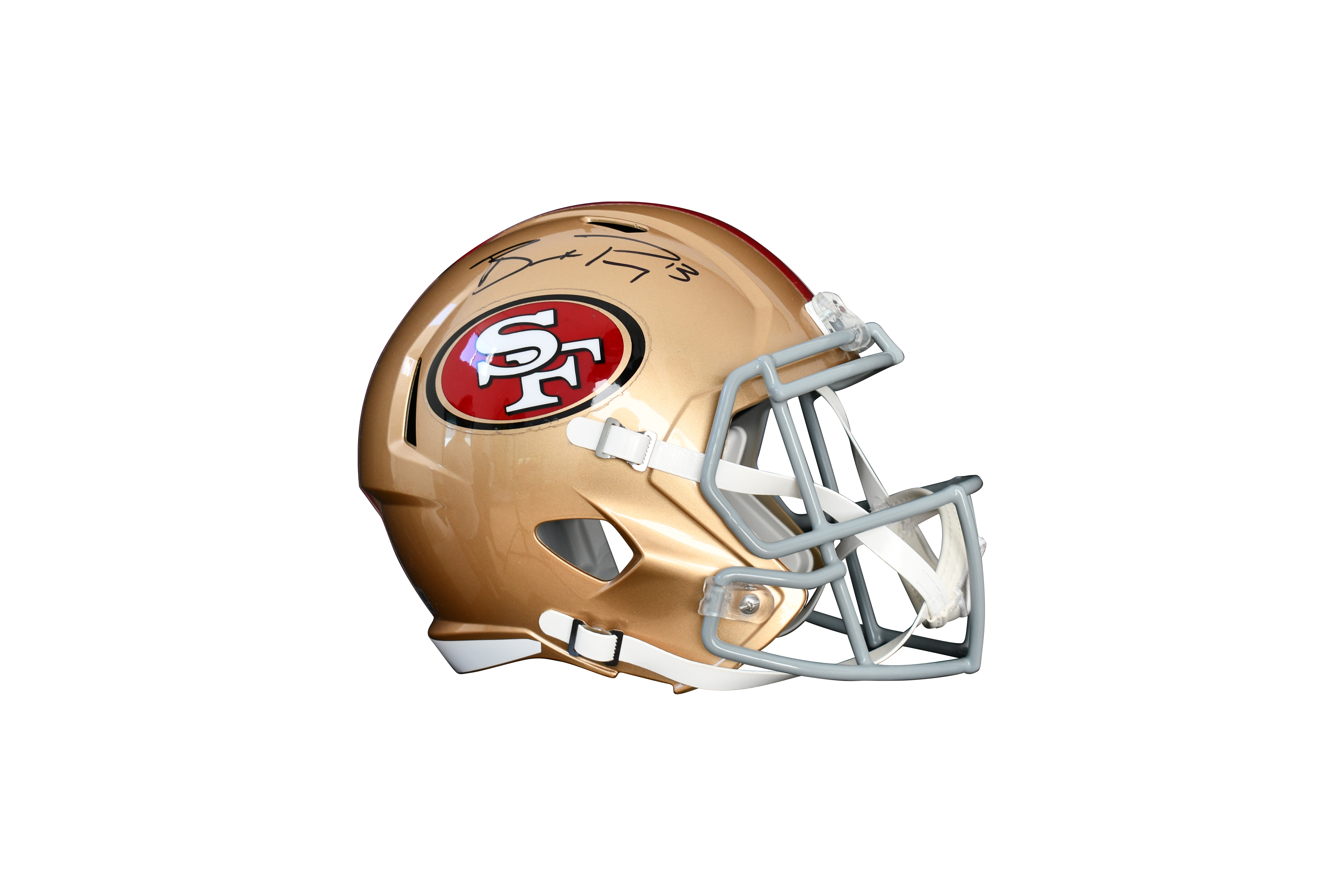 Brock Purdy Signed 49ers Helmet