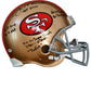 Joe Montana Signed 49ers Full-Size Authentic On-Field Helmet With Multiple StatInscriptions Certified by PSA authentic-signatures