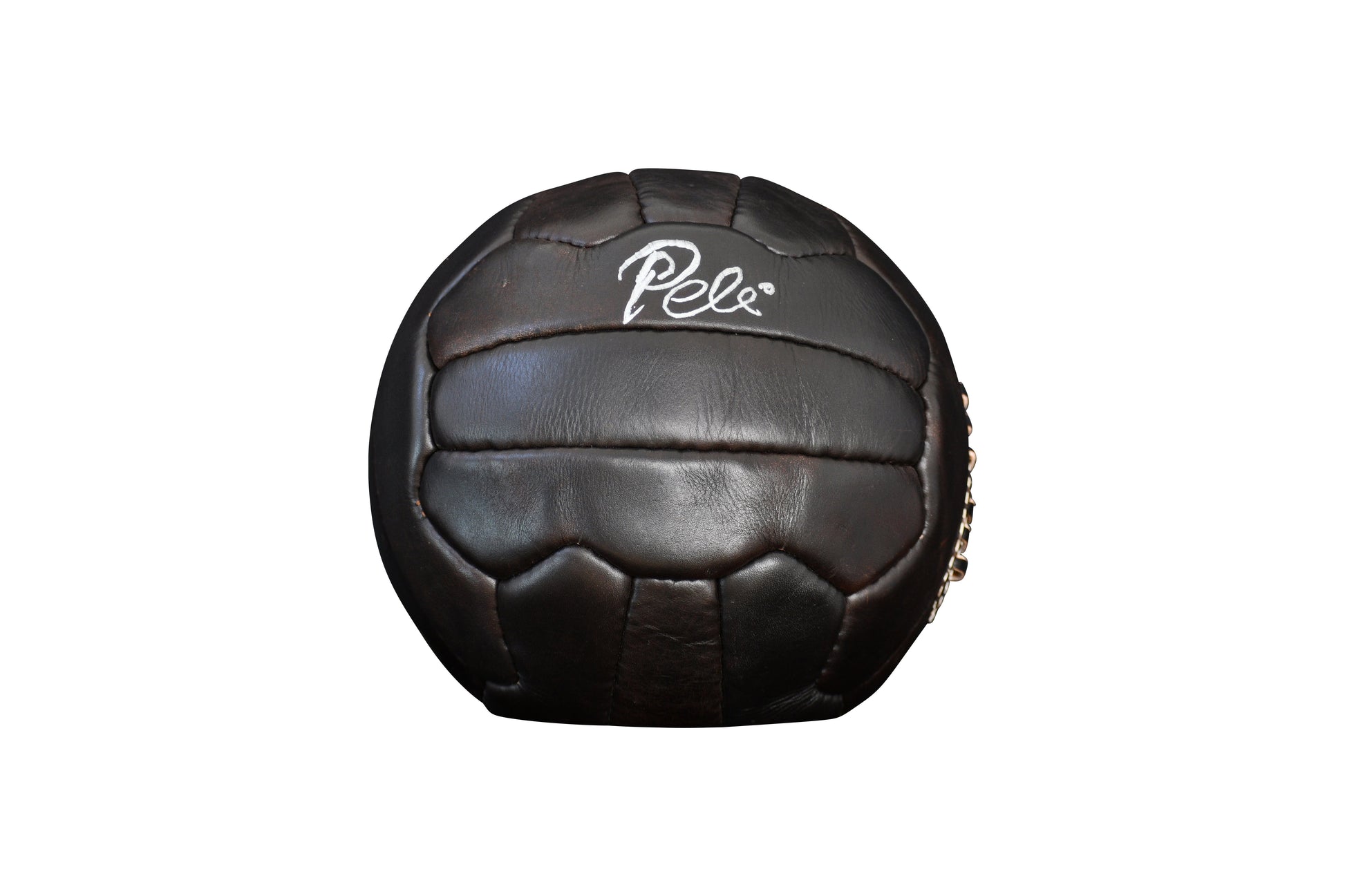 Pele Signed Vintage Full-Size Soccer Ball Certified by Beckett authentic-signatures