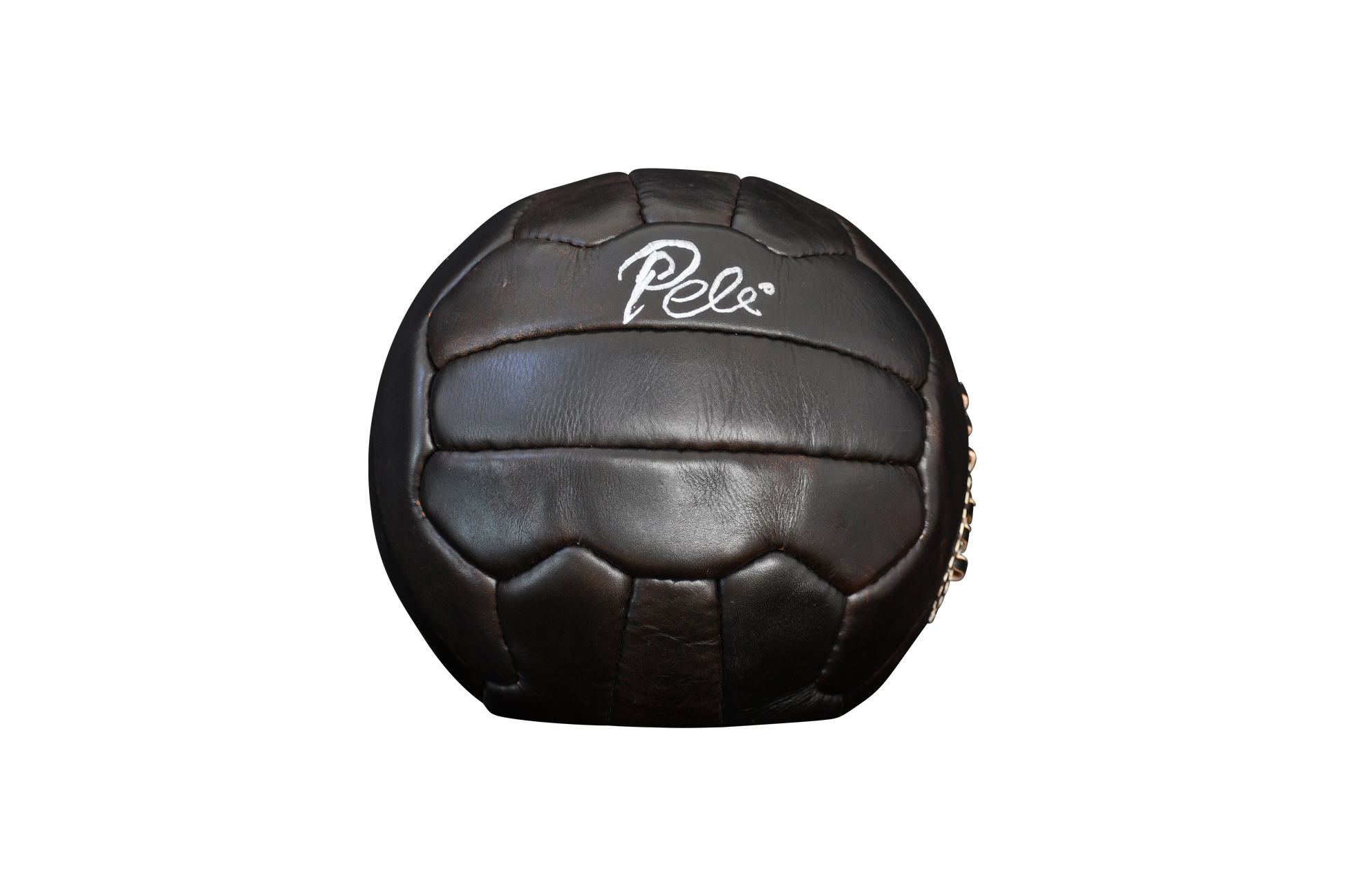 Pele Signed Vintage Full-Size Soccer Ball Certified by Beckett authentic-signatures