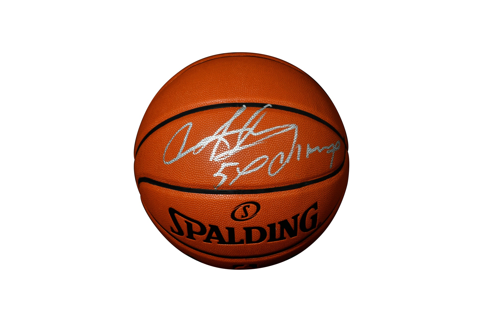 Dennis Rodman Signed NBA Game Ball Series Basketball Inscribed "5x Champ" Certified by Beckett authentic-signatures